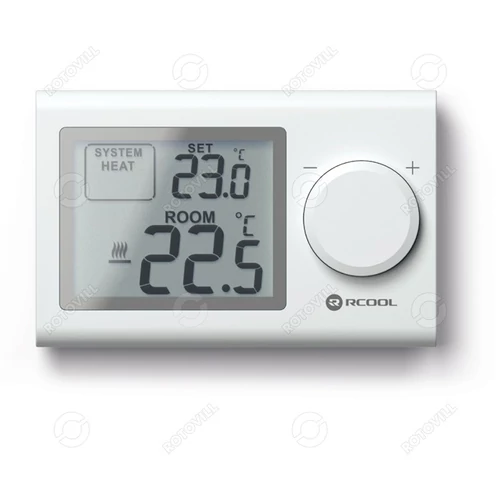 Szobatermosztát Rcool Vision3 LCD nem programozható